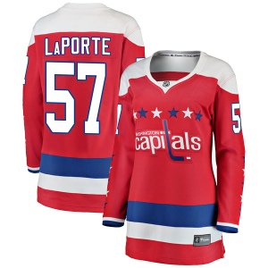 Women's Nolan LaPorte Washington Capitals Breakaway Alternate Jersey - Red