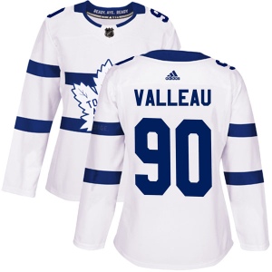 Women's Nolan Valleau Toronto Maple Leafs Authentic 2018 Stadium Series Jersey - White