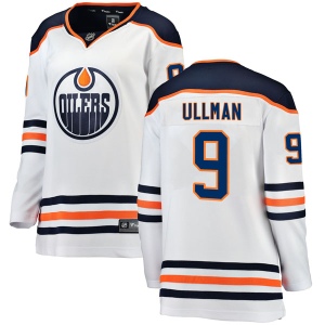 Women's Norm Ullman Edmonton Oilers Authentic Away Breakaway Jersey - White