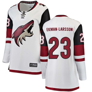 Women's Oliver Ekman-Larsson Arizona Coyotes Authentic Away Jersey - White