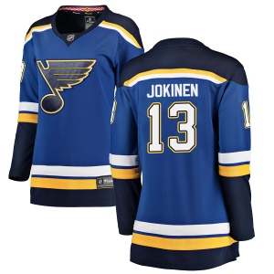 Women's Olli Jokinen St. Louis Blues Breakaway Home Jersey - Blue