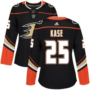 Women's Ondrej Kase Anaheim Ducks Authentic Home Jersey - Black