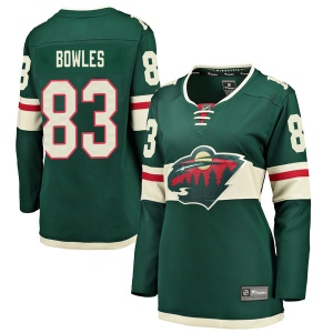 Women's Parker Bowles Minnesota Wild Breakaway Home Jersey - Green