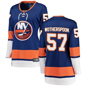 Women's Parker Wotherspoon New York Islanders Breakaway Home Jersey - Blue