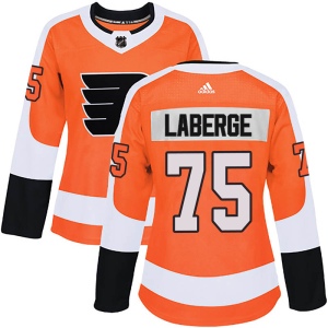 Women's Pascal Laberge Philadelphia Flyers Authentic Home Jersey - Orange