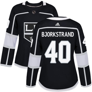 Women's Patrick Bjorkstrand Los Angeles Kings Authentic Home Jersey - Black