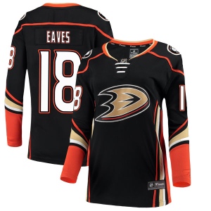 Women's Patrick Eaves Anaheim Ducks Authentic Home Jersey - Black