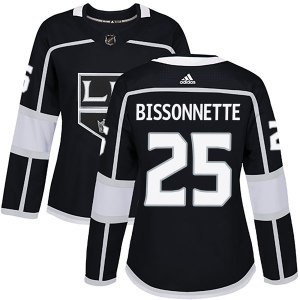 Women's Paul Bissonnette Los Angeles Kings Authentic Home Jersey - Black