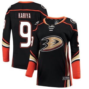 Women's Paul Kariya Anaheim Ducks Authentic Home Jersey - Black