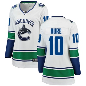 Women's Pavel Bure Vancouver Canucks Breakaway Away Jersey - White