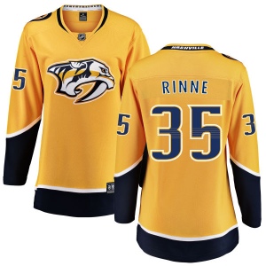 Women's Pekka Rinne Nashville Predators Home Breakaway Jersey - Yellow