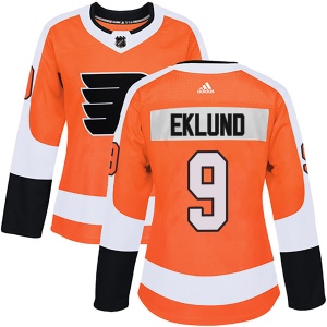 Women's Pelle Eklund Philadelphia Flyers Authentic Home Jersey - Orange