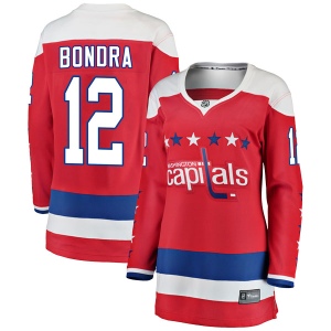 Women's Peter Bondra Washington Capitals Breakaway Alternate Jersey - Red