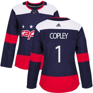 Women's Pheonix Copley Washington Capitals Authentic 2018 Stadium Series Jersey - Navy Blue