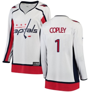 Women's Pheonix Copley Washington Capitals Breakaway Away Jersey - White