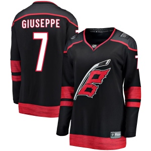 Women's Phil Di Giuseppe Carolina Hurricanes Breakaway Alternate Jersey - Black