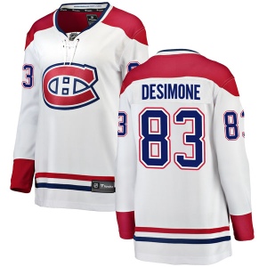 Women's Philip DeSimone Montreal Canadiens Breakaway Away Jersey - White