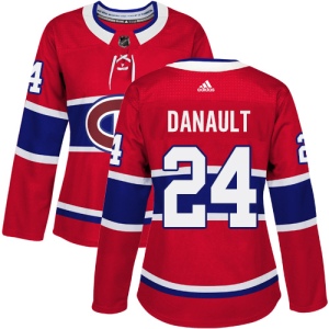 Women's Phillip Danault Montreal Canadiens Authentic Home Jersey - Red