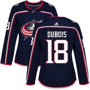 Women's Pierre-Luc Dubois Columbus Blue Jackets Authentic Home Jersey - Navy Blue