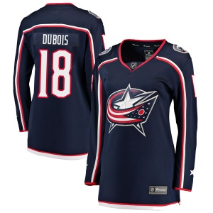 Women's Pierre-Luc Dubois Columbus Blue Jackets Breakaway Home Jersey - Navy