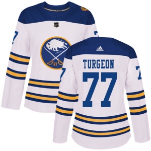 Women's Pierre Turgeon Buffalo Sabres Authentic 2018 Winter Classic Jersey - White