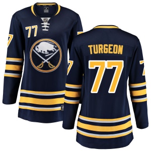 Women's Pierre Turgeon Buffalo Sabres Home Breakaway Jersey - Blue