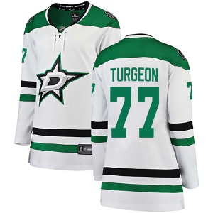 Women's Pierre Turgeon Dallas Stars Breakaway Away Jersey - White