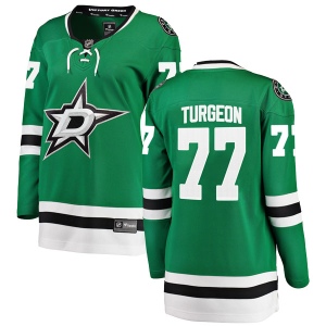 Women's Pierre Turgeon Dallas Stars Breakaway Home Jersey - Green