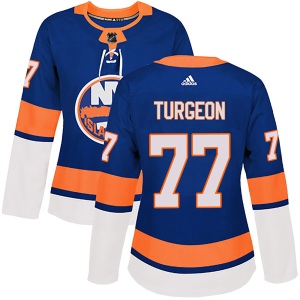 Women's Pierre Turgeon New York Islanders Authentic Home Jersey - Royal