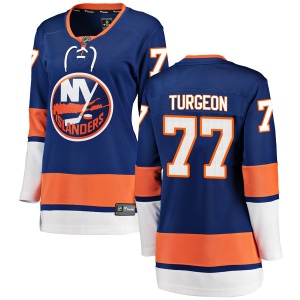 Women's Pierre Turgeon New York Islanders Breakaway Home Jersey - Blue