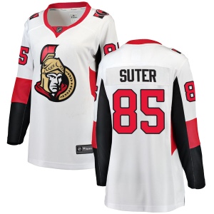 Women's Pius Suter Ottawa Senators Breakaway Away Jersey - White