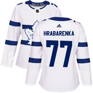 Women's Raman Hrabarenka Toronto Maple Leafs Authentic 2018 Stadium Series Jersey - White