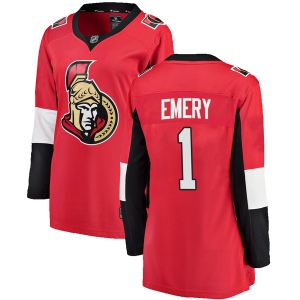 Women's Ray Emery Ottawa Senators Breakaway Home Jersey - Red