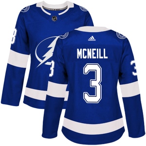 Women's Reid McNeill Tampa Bay Lightning Authentic Home Jersey - Blue