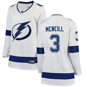 Women's Reid McNeill Tampa Bay Lightning Breakaway Away Jersey - White