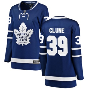 Women's Rich Clune Toronto Maple Leafs Breakaway Home Jersey - Blue