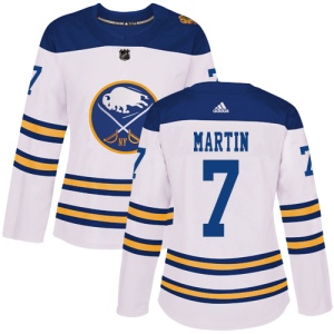 Women's Rick Martin Buffalo Sabres Authentic 2018 Winter Classic Jersey - White