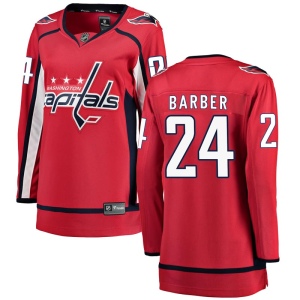 Women's Riley Barber Washington Capitals Breakaway Home Jersey - Red