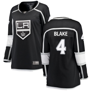 Women's Rob Blake Los Angeles Kings Breakaway Home Jersey - Black