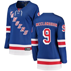 Women's Rob Mcclanahan New York Rangers Breakaway Home Jersey - Blue