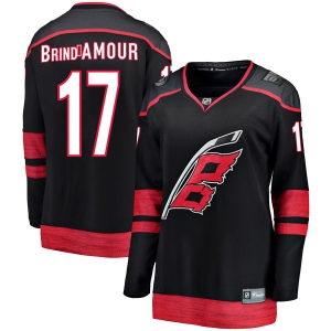 Women's Rod Brind'Amour Carolina Hurricanes Breakaway Alternate Jersey - Black