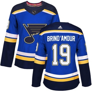 Women's Rod Brind'amour St. Louis Blues Authentic Home Jersey - Blue