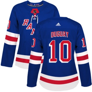 Women's Ron Duguay New York Rangers Authentic Home Jersey - Royal Blue