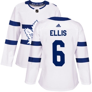 Women's Ron Ellis Toronto Maple Leafs Authentic 2018 Stadium Series Jersey - White