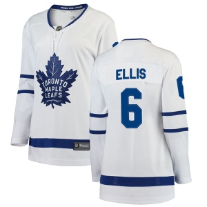 Women's Ron Ellis Toronto Maple Leafs Breakaway Away Jersey - White