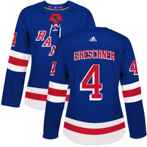 Women's Ron Greschner New York Rangers Authentic Home Jersey - Royal Blue