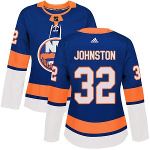 Women's Ross Johnston New York Islanders Authentic Home Jersey - Royal