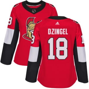 Women's Ryan Dzingel Ottawa Senators Authentic Home Jersey - Red