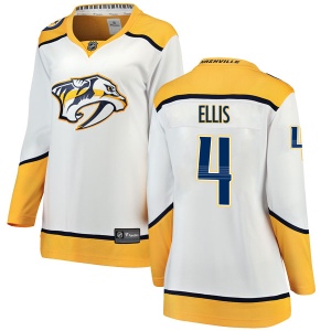 Women's Ryan Ellis Nashville Predators Breakaway Away Jersey - White