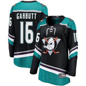 Women's Ryan Garbutt Anaheim Ducks Breakaway Alternate Jersey - Black